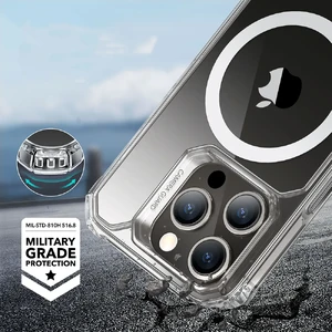 Силіконовий чохол з MagSafe ESR Air Armor HaloLock Clear для iPhone 15 Pro - Фото 10