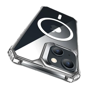 Силиконовый чехол с MagSafe ESR Air Armor HaloLock Clear для iPhone 15 Plus - Фото 2