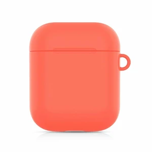 Силіконовий чохол із карабіном iLoungeMax TPU Case Papaya для AirPods 2 | 1 - Фото 2