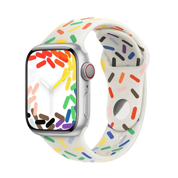 Силіконовий ремінець iLoungeMax Pride Edition Sport Band для Apple Watch 41m | 40mm | 38mm OEM