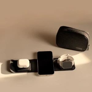 Портативная док-станция 3-в-1 mophie Travel Charger MagSafe для iPhone | Apple Watch | AirPods с быстрой зарядкой 15W - Фото 6
