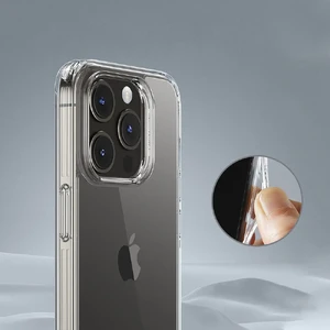 Стеклянный чехол ESR Ice Shield Series 9H Tempered Glass Back Cover Clear для iPhone 15 Pro Max - Фото 2