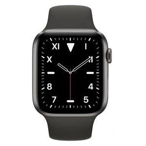 Смарт-годинник Apple Watch Series 5 40mm Space Black Titanium Case Black Milanese Loop (MWQR2) - Фото 2