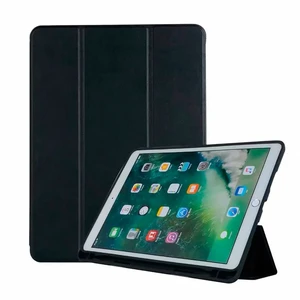 Чохол з тримачем для стилуса iLoungeMax Protective Smart Cover Black для iPad 9.7" (2017 | 2018) - Фото 2