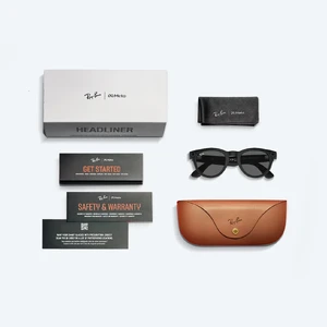 Умные очки Ray-Ban Meta Headliner, Matte Black / Charcoal Black - Фото 5
