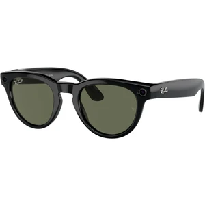 Умные очки Ray-Ban Meta Headliner, Shiny Black / G-15 Green  - Фото 1