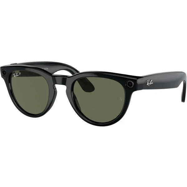Умные очки Ray-Ban Meta Headliner, Shiny Black / G-15 Green