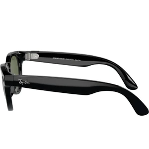 Умные очки Ray-Ban Meta Headliner, Shiny Black / G-15 Green - Фото 3