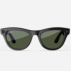 Розумні окуляри Ray-Ban Meta Skyler, Shiny Black / G-15 Green - Фото 3