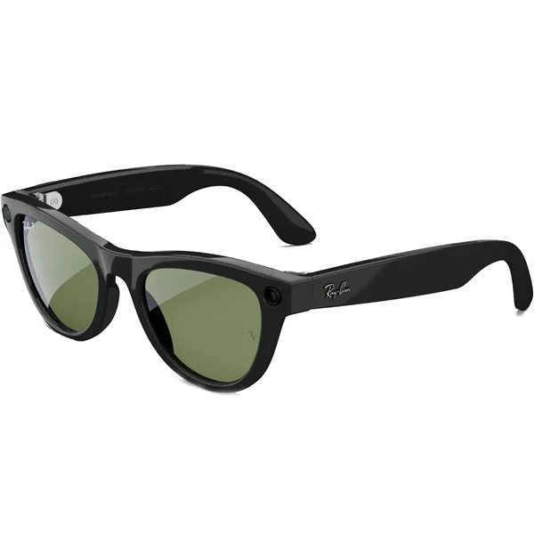 Умные очки Ray-Ban Meta Skyler, Shiny Black / G-15 Green