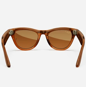 Умные очки Ray-Ban Meta Skyler, Shiny Caramel / Brown - Фото 3