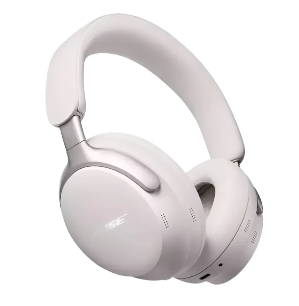 Повнорозмірні накладні професійні навушники з шумозаглушенням Bose QuietComfort Ultra White Smoke