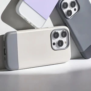 Противоударный чехол с MagSafe elago Glide Case Dark Stone/Grey для iPhone 15 Pro - Фото 4