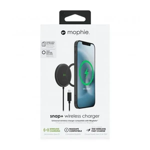 Беспроводная зарядка Mophie Snap+ Wireless Charger 15W MagSafe для iPhone 15 | 14 | 13 | 12 - Фото 6