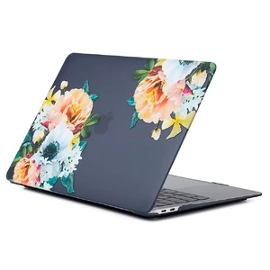 Пластиковий чохол iLoungeMax Soft Touch Big Flowers для MacBook Air 13" (M1 | 2020 | 2019 | 2018)  - Фото 1