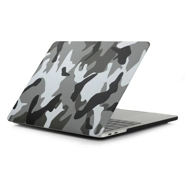 Пластиковый чехол iLoungeMax Soft Touch Matte Camouflage Grey для MacBook Pro 13" (2016-2020) в Ровно