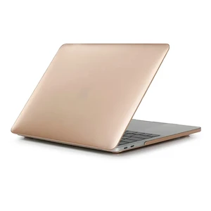 Пластиковый чехол iLoungeMax Soft Touch Metallic Gold для MacBook Pro 13" (2016-2019) - Фото 2