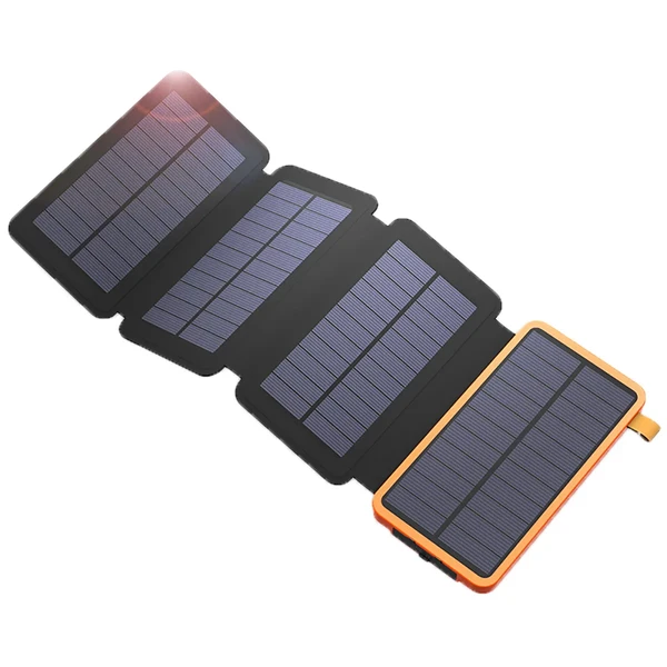 Водонепроникний зовнішній акумулятор на сонячній батареї iLoungeMax Folding Power Bank 5000mAh