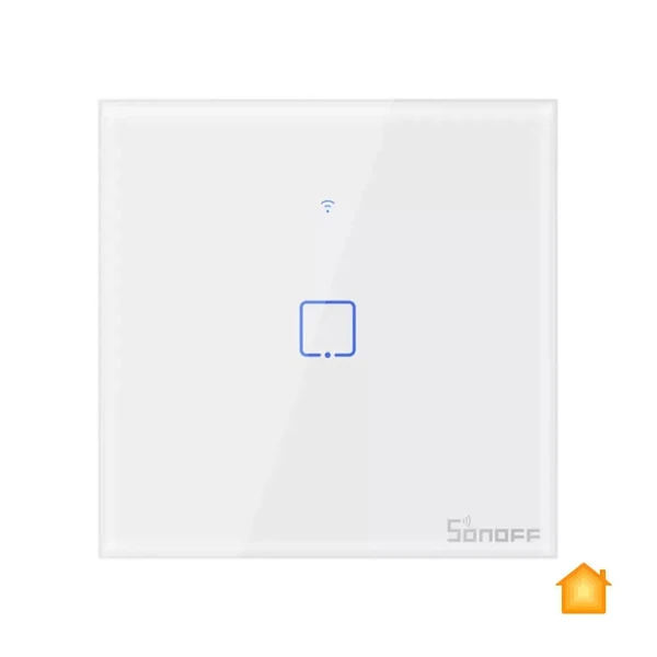 Розумний сенсорний вимикач HomeKit Sonoff TX T0EU1C (1 канал)