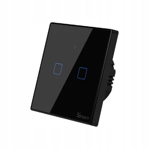 Черный умный выключатель HomeKit Sonoff TX T3EU2C (2 канала) - Фото 4