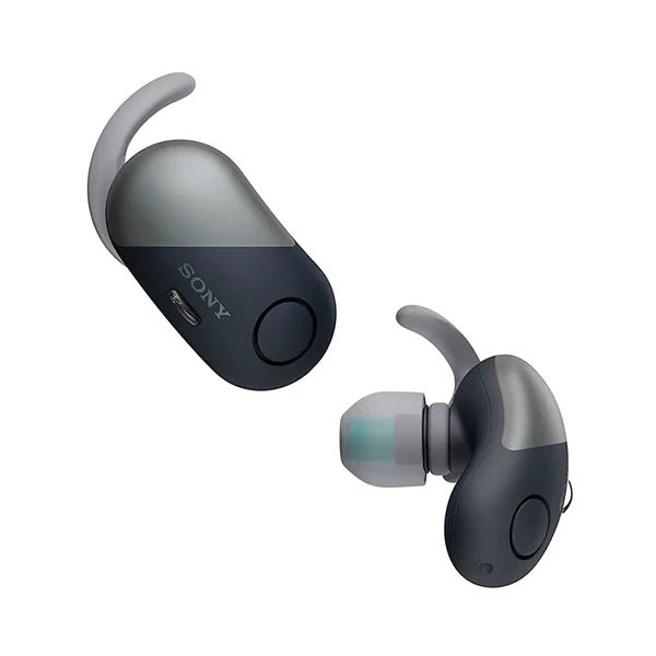 Беспроводные наушники Sony WF-SP700N Black с зарядным кейсом