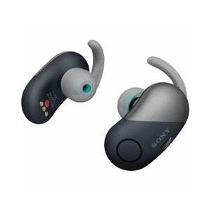 Беспроводные наушники Sony WF-SP700N Black с зарядным кейсом - Фото 2