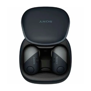 Беспроводные наушники Sony WF-SP700N Black с зарядным кейсом - Фото 4