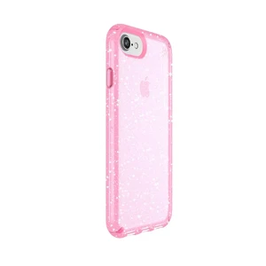 Чохол-накладка Speck Presidio Clear + Glitter Bella Pink With Gold Glitter для iPhone SE 3 | SE 2 | 8 | 7 | 6s | 6 - Фото 2
