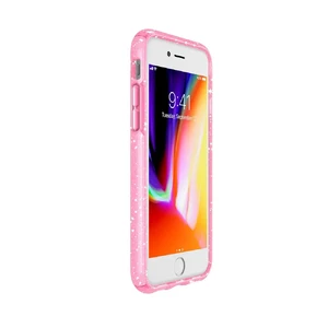 Чохол-накладка Speck Presidio Clear + Glitter Bella Pink With Gold Glitter для iPhone SE 3 | SE 2 | 8 | 7 | 6s | 6 - Фото 3