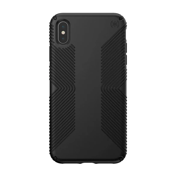 Противоударный чехол Speck Presidio Grip Black | Black для iPhone XS Max