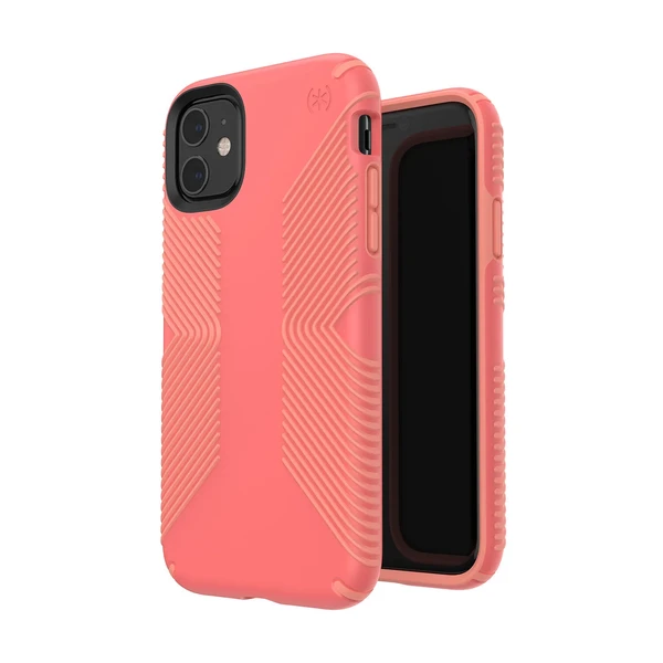 Чохол Speck Presidio Grip Parrot Pink | Papaya Pink для iPhone 11 в Чернівцях