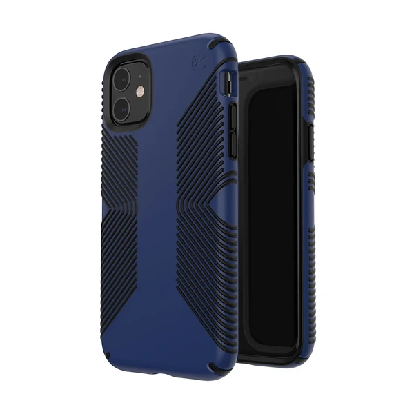 Чохол Speck Presidio Grip Coastal Blue | Black для iPhone 11
