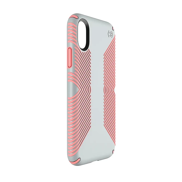 Захисний чохол Speck Presidio Grip Dove Grey | Tart Pink для iPhone X | XS в Чернівцях
