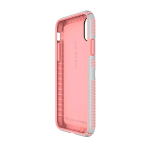 Защитный чехол Speck Presidio Grip Dove Grey | Tart Pink для iPhone X | XS - Фото 3