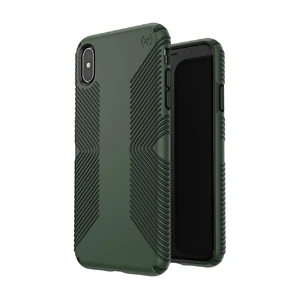 Протиударний чохол Speck Presidio Grip Dusty Green | Brunswick Black для iPhone XS Max - Фото 2
