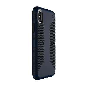 Захисний чохол Speck Presidio Grip Eclipse Blue | Carbon Black для iPhone X | XS  - Фото 1