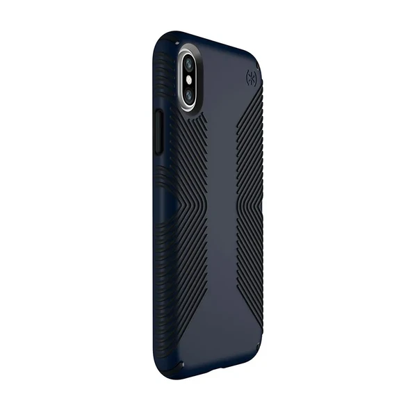 Захисний чохол Speck Presidio Grip Eclipse Blue | Carbon Black для iPhone X | XS