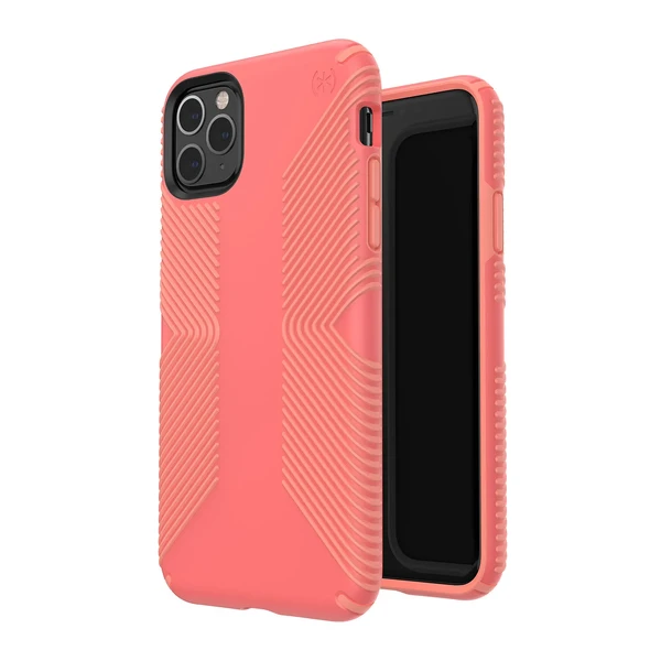 Чехол Speck Presidio Grip Parrot Pink | Papaya Pink для iPhone 11 Pro Max