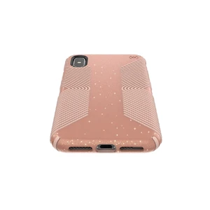 Протиударний чохол Speck Presidio Grip + Glitter Bella Pink With Gold Glitter | Dahlia Peach для iPhone XS Max - Фото 5