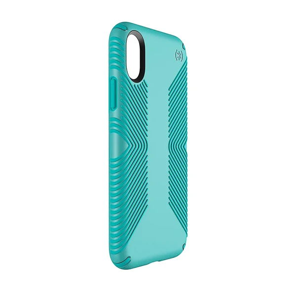 Захисний чохол Speck Presidio Grip Surf Teal | Mykonos Blue для iPhone X | XS