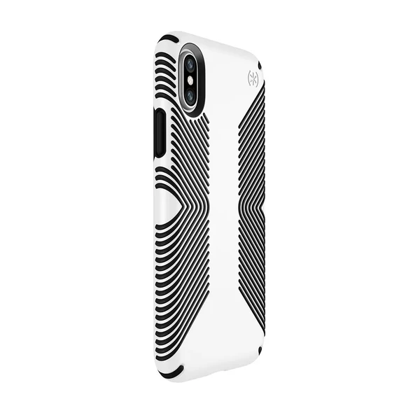 Защитный чехол Speck Presidio Grip White | Black для iPhone X | XS