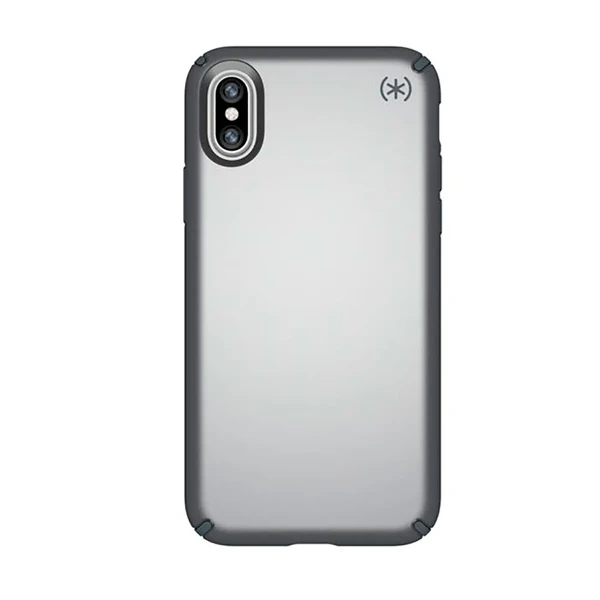 Чохол Speck Presidio Metallic Tungsten Grey Metallic | Stormy Gray для iPhone X | XS в Чернівцях