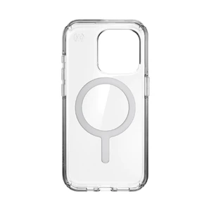 Прозрачный чехол с MagSafe Speck Presidio Perfect-Clear Clear/Chrome для iPhone 15 Pro - Фото 4