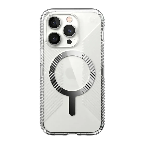 Протиударний чохол Speck Presidio Perfect-Clear with Grips MagSafe для iPhone 14 Pro
