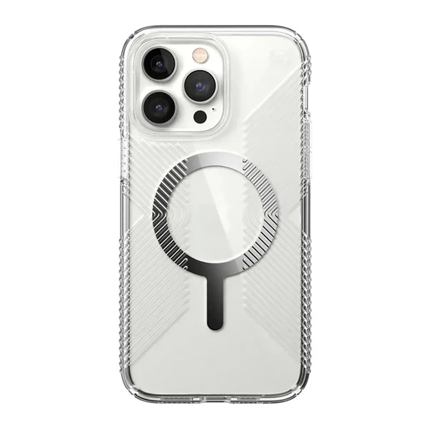 Протиударний чохол Speck Presidio Perfect-Clear with Grips MagSafe для iPhone 14 Pro Max
