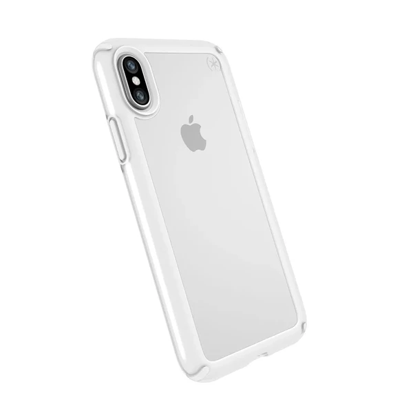 Чохол-бампер Speck Presidio Show Clear | Bright White для iPhone X | XS в Чернівцях