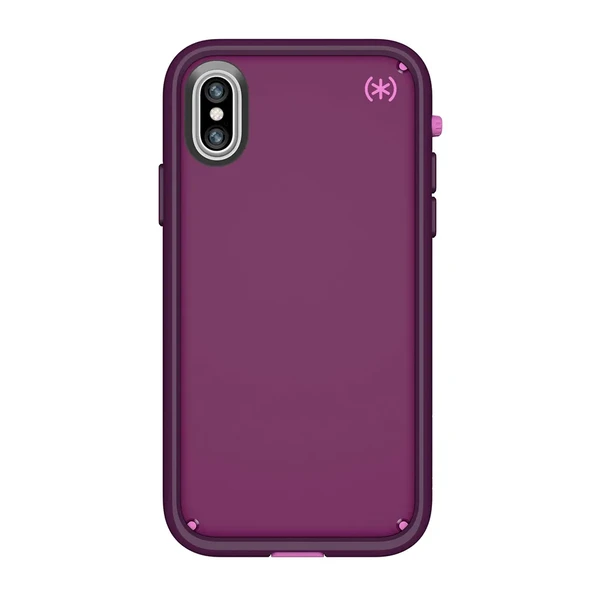 Чохол-бампер Speck Presidio ULTRA Mangosteen Purple | Hibiscus Pink | Eggplant Purple для iPhone X | XS в Чернівцях