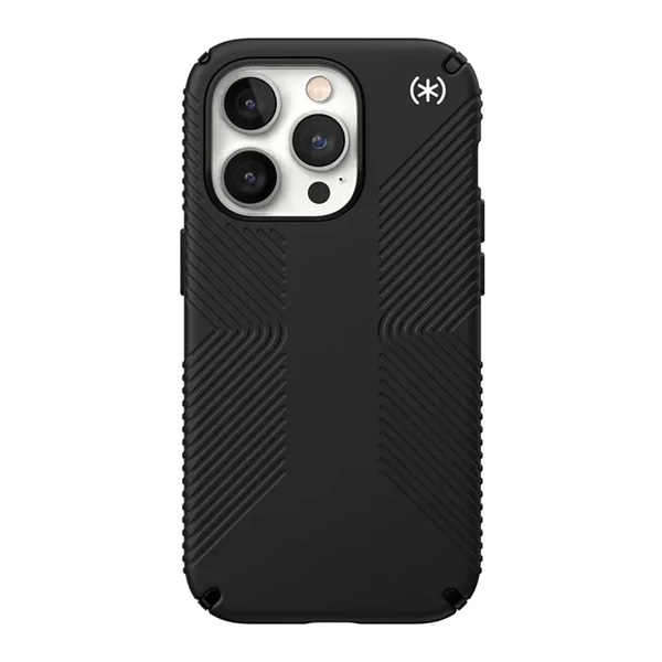 Протиударний чохол Speck Presidio2 Grip MagSafe Black для iPhone 14 Pro