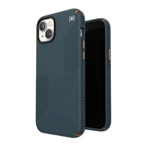 Противоударный чехол Speck Presidio2 Grip MagSafe Charcoal для iPhone 14 Plus - Фото 2