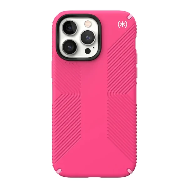 Противоударный чехол Speck Presidio2 Grip MagSafe Digital Pink для iPhone 14 Pro Max